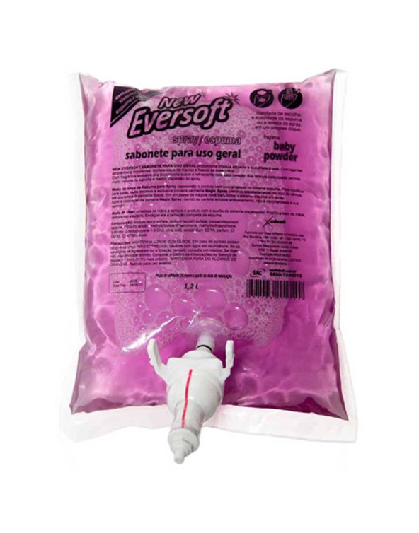 Sabonete Espuma New Eversoft